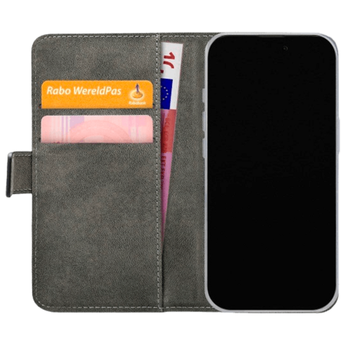 Mobilize Mobilize PU-Leer Book Case Zwart voor Apple iPhone 17