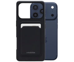 Mobilize Mobilize Cardcase TPU Back Cover Zwart Apple iPhone 17 Pro Max