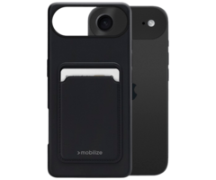 Mobilize Mobilize Cardcase TPU Back Cover Zwart voor Apple iPhone Air