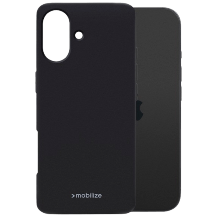 Mobilize Mobilize TPU Back Cover Zwart voor Apple iPhone 17