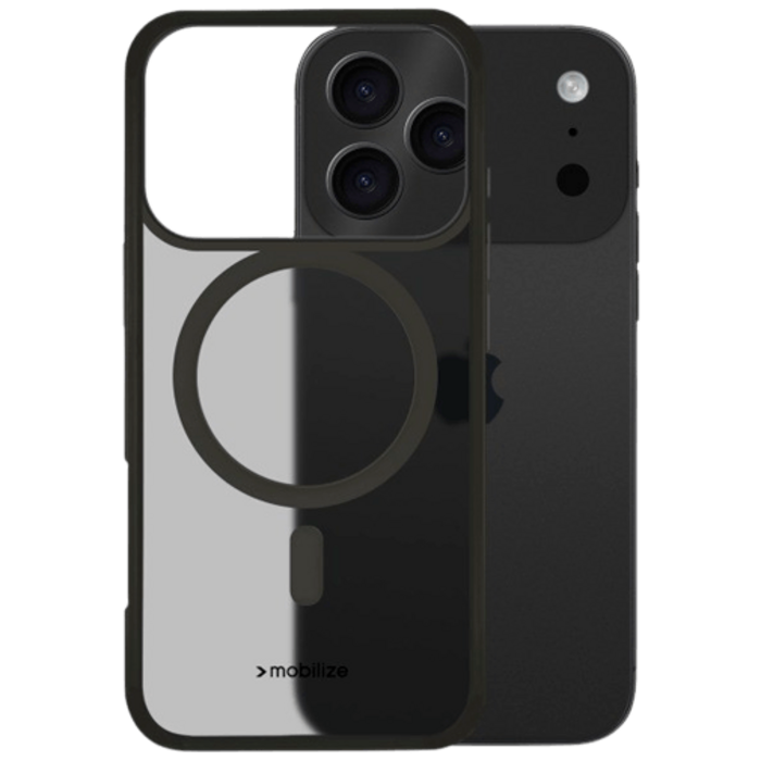 Mobilize Mobilize Hybrid Pro Back Cover Magnetisch iPhone 17 Pro Max - Zwart