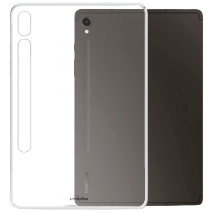 Mobilize Mobilize TPU Back Cover Transparant voor Samsung Galaxy Tab S9 / S9 FE