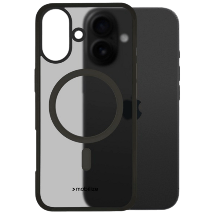 Mobilize Mobilize Hybrid Pro Magnetische Back Cover Zwart - Apple iPhone 17