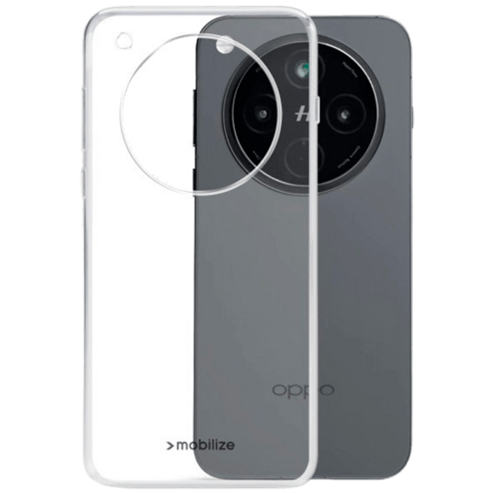 Mobilize Mobilize TPU Back Cover Transparant voor OPPO Find X8