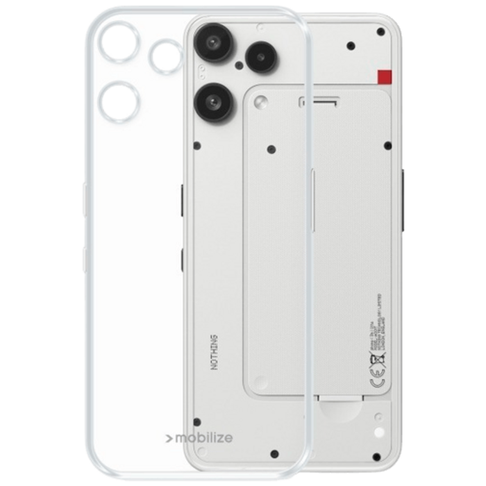 Mobilize Mobilize TPU Back Cover Transparant voor Nothing Phone (3a) Lite