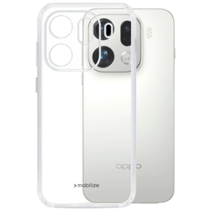 Mobilize Mobilize TPU Back Cover Transparant voor OPPO Find X9 Pro
