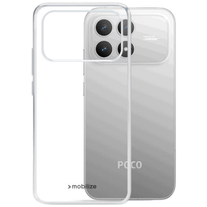 Mobilize Mobilize TPU Back Cover Transparant voor POCO F8 Pro