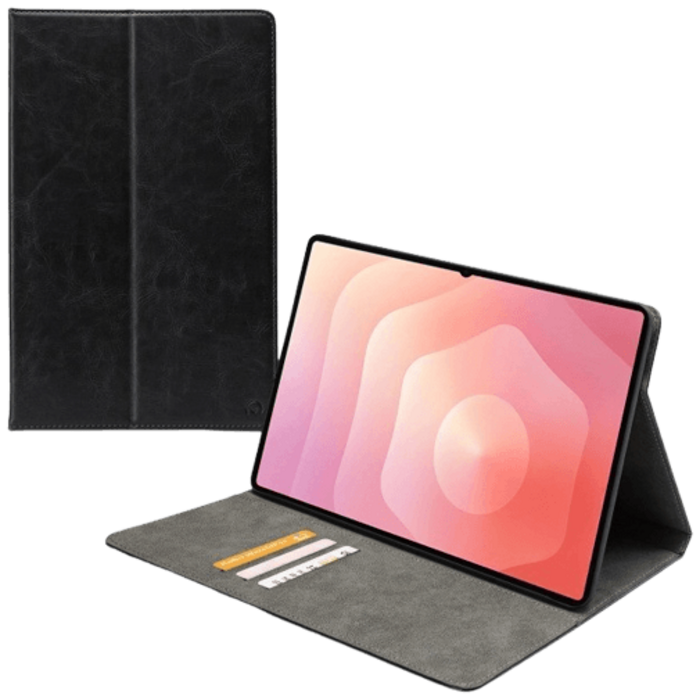 Mobilize Mobilize Premium Folio PU-Leren Book Case Samsung Galaxy Tab S11 Ultra - Zwart