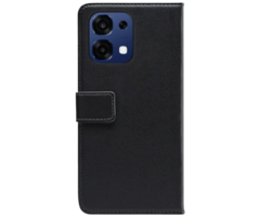 Mobilize Mobilize PU-Leren Bookcase Zwart voor OPPO A5x