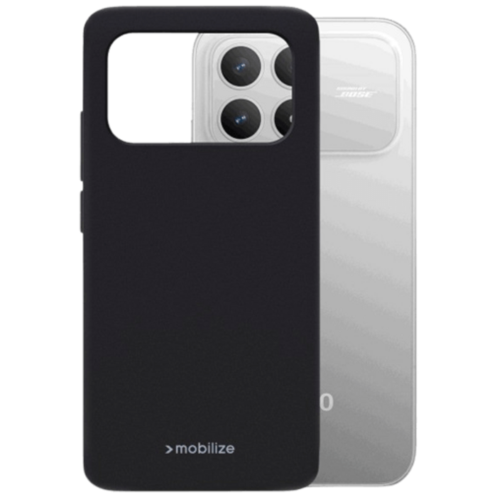 Mobilize Mobilize TPU Back Cover voor POCO F8 Pro - Zwart