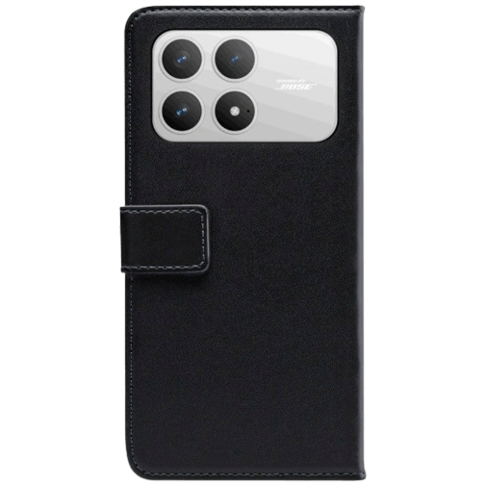 Mobilize Mobilize PU-Leren Book Case voor Xiaomi POCO F8 Pro - Zwart