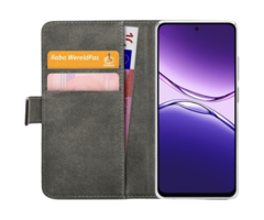 Mobilize Mobilize PU-Leren Book Case voor OPPO A5m - Zwart