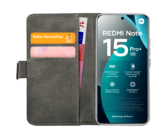 Mobilize Mobilize PU-Leren Book Case Xiaomi Redmi Note 15 Pro+ 5G - Zwart