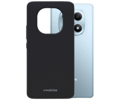 Mobilize Mobilize Rubber Gelly Case Xiaomi Redmi Note 15 5G - Mat Zwart