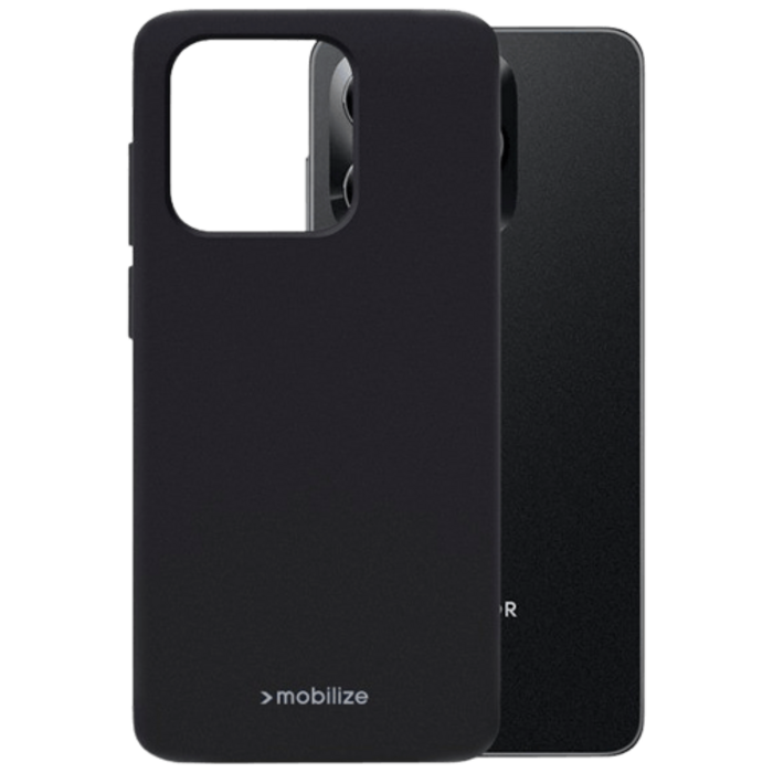 Mobilize Mobilize TPU Back Cover voor Honor X5C Plus - Matzwart