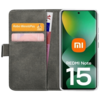 Mobilize Mobilize PU-Leren Book Case voor Xiaomi Redmi Note 15 / 15 5G - Zwart
