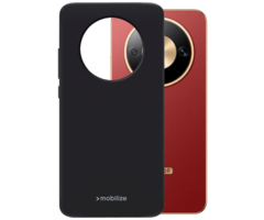 Mobilize Mobilize TPU Back Cover voor Honor Magic8 Lite - Zwart