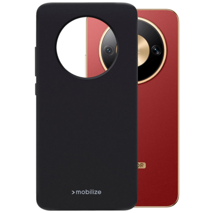 Mobilize Mobilize TPU Back Cover voor Honor Magic8 Lite - Zwart