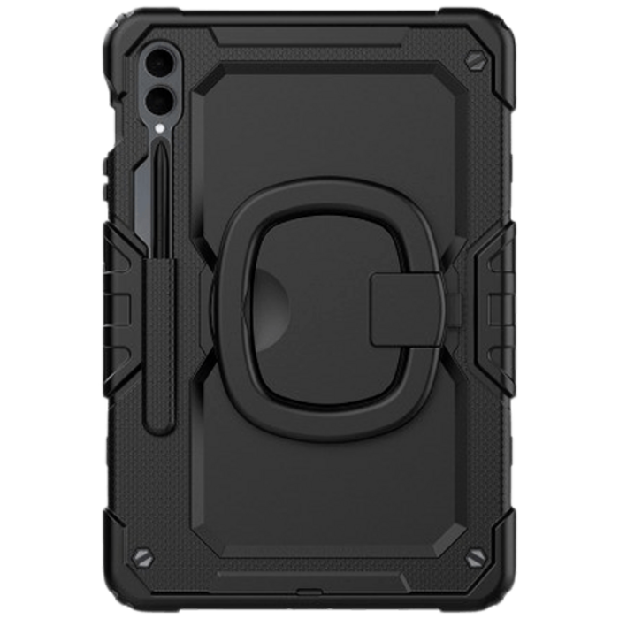 Mobilize Mobilize Rotating Defender Case voor Samsung Galaxy Tab A9+ & Tab A11+ - Zwart