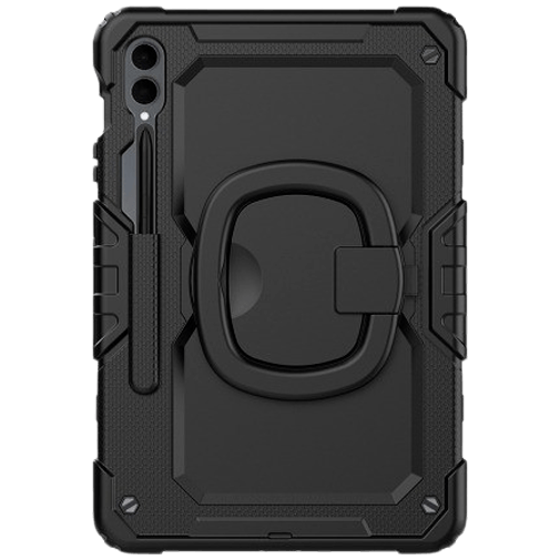 Mobilize Mobilize Rotating Defender Case voor Samsung Galaxy Tab A9+ & Tab A11+ - Zwart