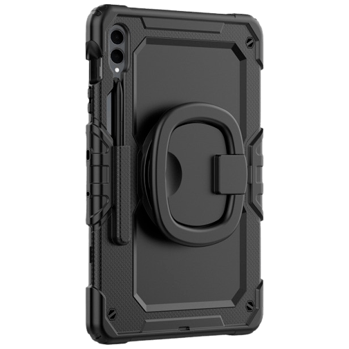 Mobilize Mobilize Rotating Defender Case voor Samsung Galaxy Tab A9+ & Tab A11+ - Zwart