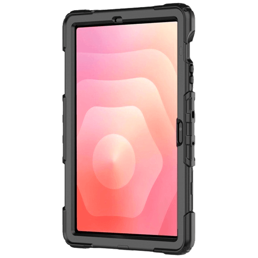 Mobilize Mobilize Rotating Defender Case voor Samsung Galaxy Tab A9+ & Tab A11+ - Zwart