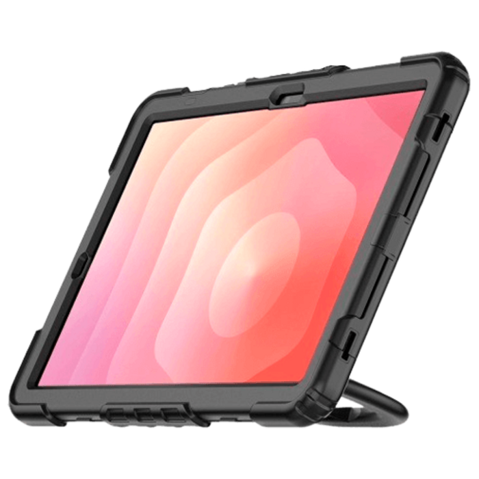 Mobilize Mobilize Rotating Defender Case voor Samsung Galaxy Tab A9+ & Tab A11+ - Zwart