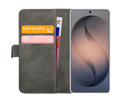 Mobilize Mobilize PU-Leer Book Case Zwart Samsung Galaxy S26 Ultra