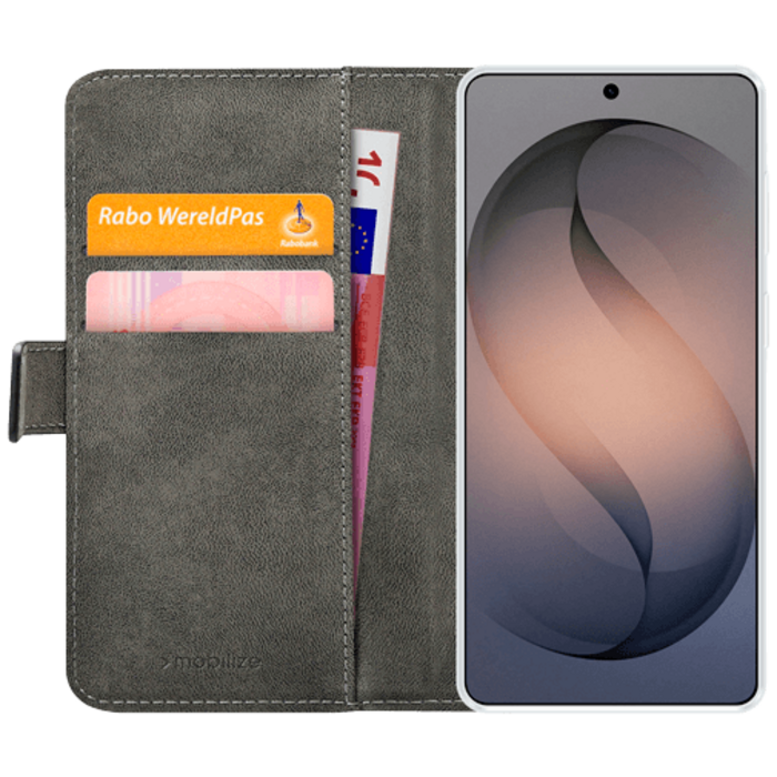 Mobilize Mobilize Classic Gelly Wallet Book Case Samsung Galaxy S26 Ultra 5G - Zwart