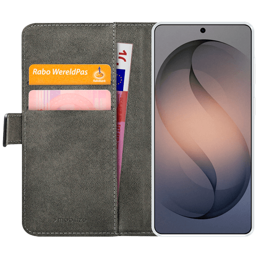 Mobilize Mobilize Classic Gelly Wallet Book Case Samsung Galaxy S26 Ultra 5G - Zwart