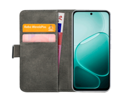 Mobilize Mobilize PU-Leer Book Case Zwart OPPO A6 4G/A6 5G