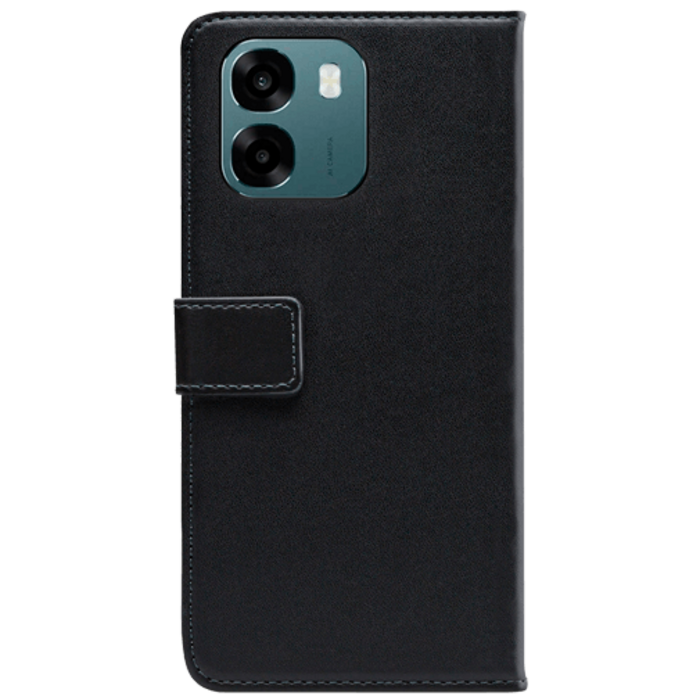 Mobilize Mobilize PU-Leren Book Case Zwart voor OPPO A6 4G / A6 5G