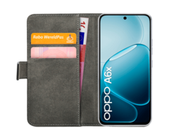 Mobilize Mobilize PU-Leer Book Case Zwart OPPO A6x