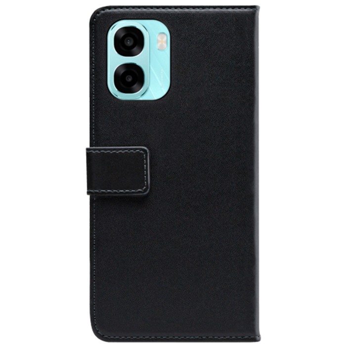 Mobilize Mobilize Book Case OPPO A6x - PU-Leren Portemonnee Hoesje - Zwart