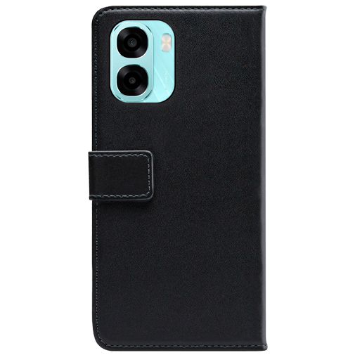 Mobilize Mobilize Book Case OPPO A6x - PU-Leren Portemonnee Hoesje - Zwart