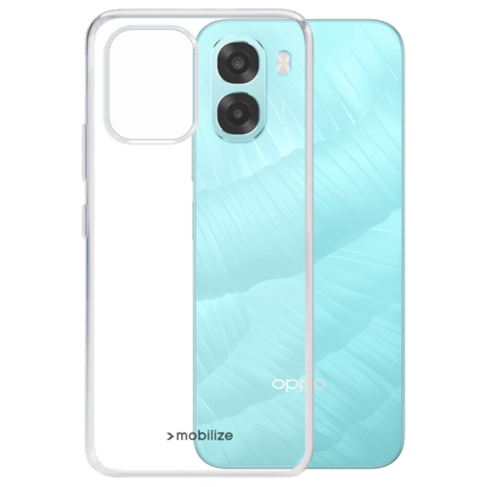 Mobilize Mobilize Transparante TPU Back Cover voor OPPO A6x