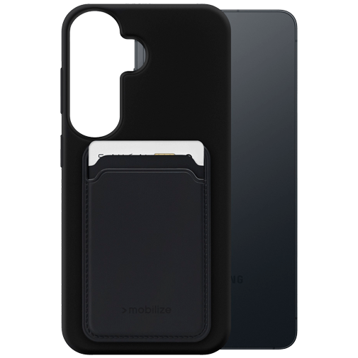 Mobilize Mobilize Cardcase TPU Back Cover Zwart voor Samsung Galaxy S26