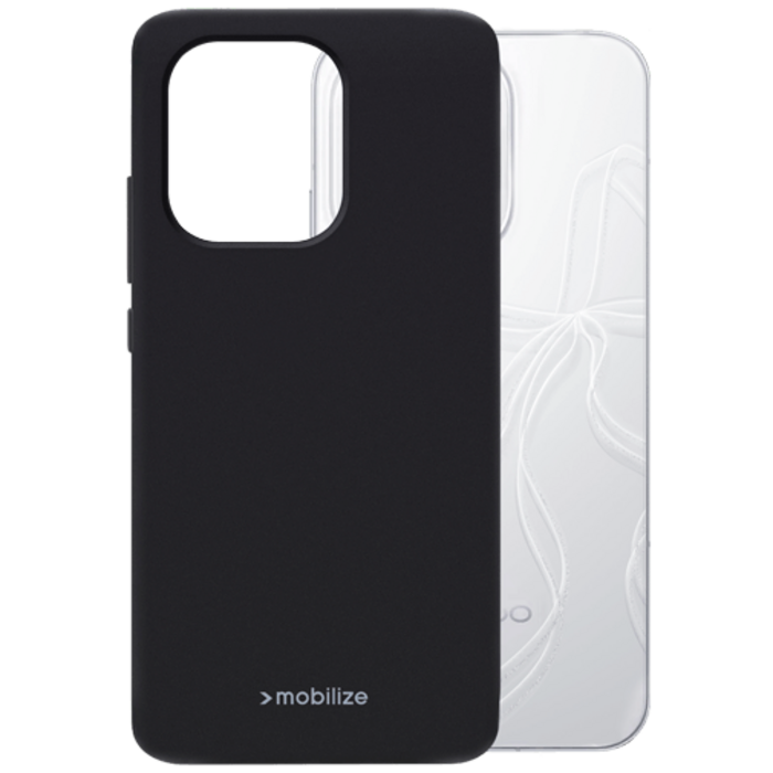 Mobilize Mobilize Rubber Gelly Case TPU Back Cover Mat Zwart voor OPPO Reno15 Pro 5G