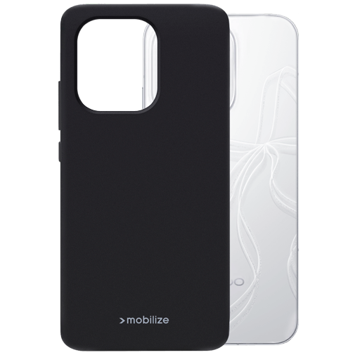 Mobilize Mobilize Rubber Gelly Case TPU Back Cover Mat Zwart voor OPPO Reno15 Pro 5G