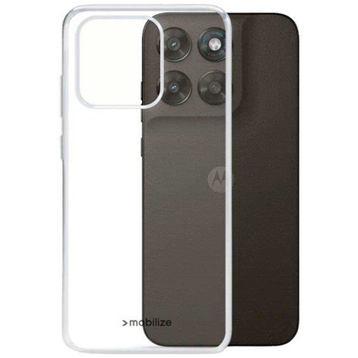 Mobilize Mobilize Transparante TPU Back Cover voor Motorola Moto G67 / G77
