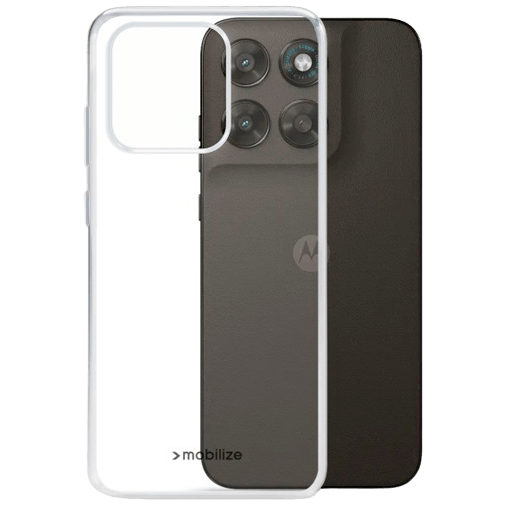 Mobilize Mobilize Transparante TPU Back Cover voor Motorola Moto G67 / G77