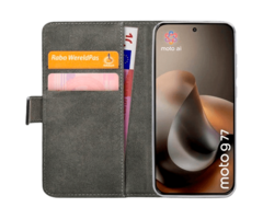 Mobilize Mobilize PU-Leer Book Case Zwart Motorola Moto G67/G77