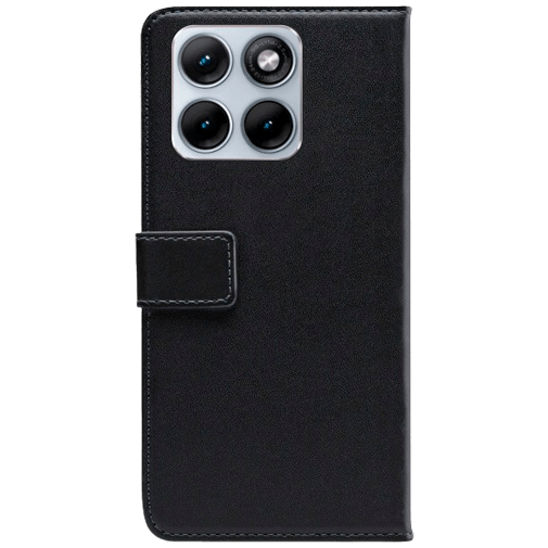 Mobilize Mobilize PU-Leren Book Case voor Motorola Edge 70 Fusion - Zwart