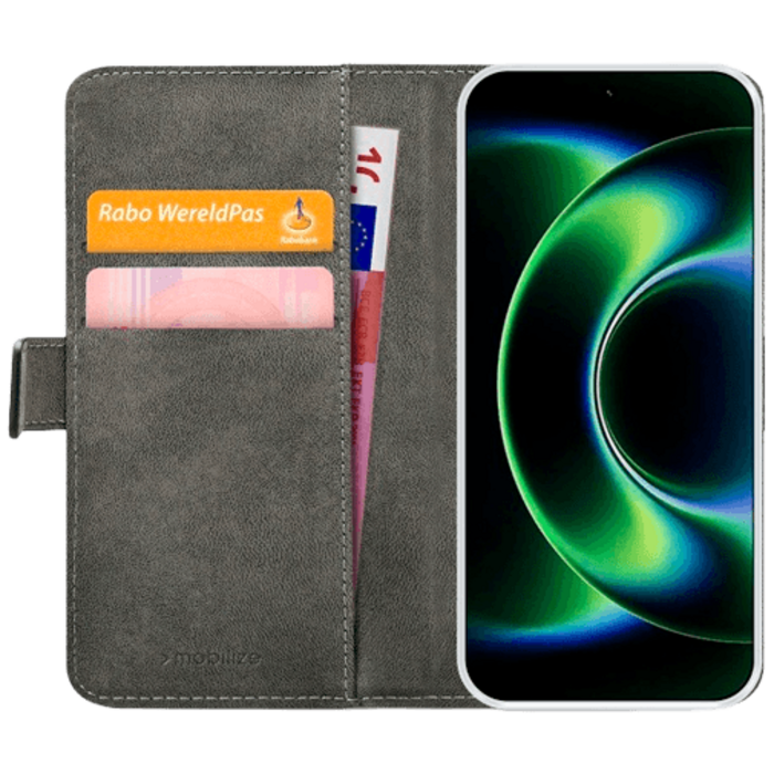 Mobilize Mobilize PU-Leren Book Case Xiaomi 17 Ultra - Zwart