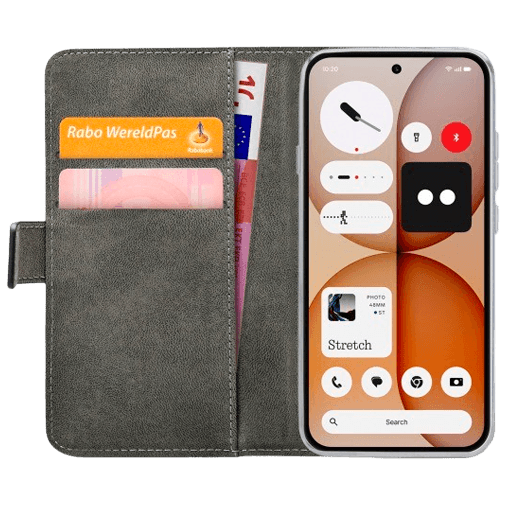 Mobilize Mobilize PU-Leren Book Case voor Nothing Phone (4a) - Zwart