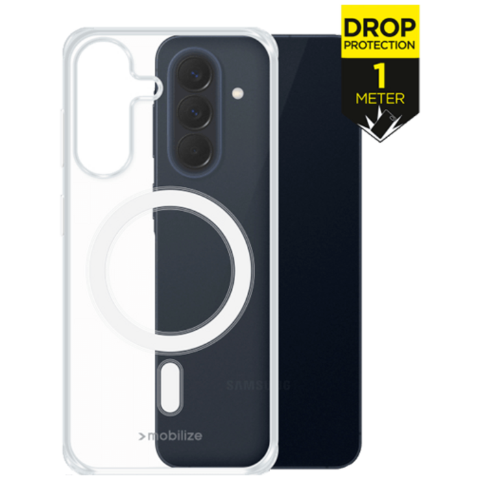 Mobilize Mobilize Magnetische Transparante Back Cover - Samsung Galaxy A57 5G