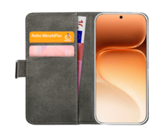 Mobilize Mobilize Classic Gelly Wallet Book Case voor Honor 600 - Zwart
