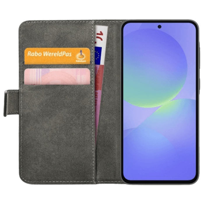 Mobilize Mobilize Classic Gelly Wallet Book Case Samsung Galaxy A57 5G - Zwart