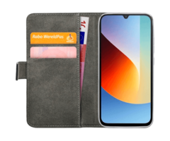 Mobilize Mobilize PU-Leren Book Case voor Xiaomi Redmi A7 Pro - Zwart