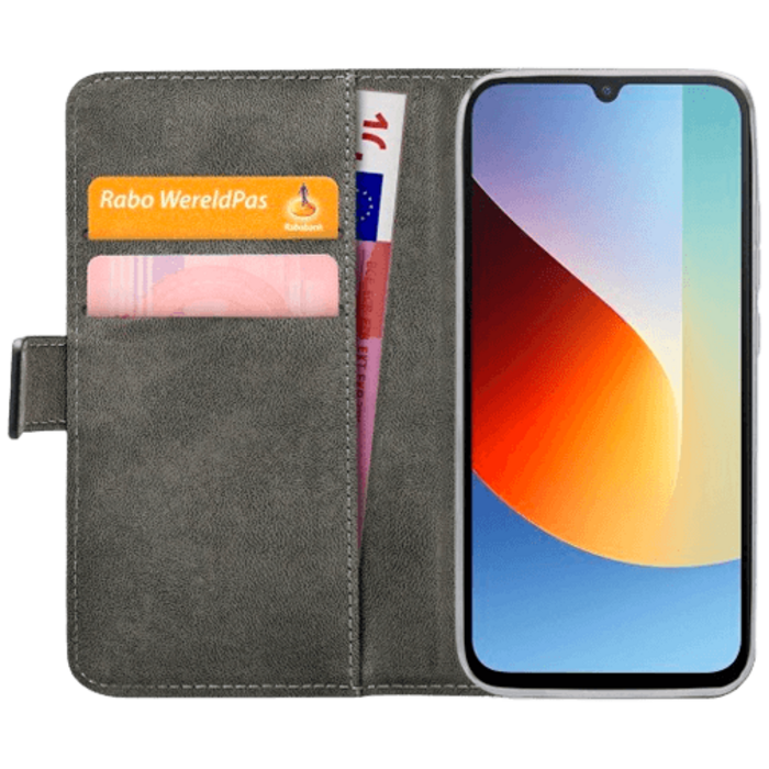 Mobilize Mobilize PU-Leren Book Case voor Xiaomi Redmi A7 Pro - Zwart